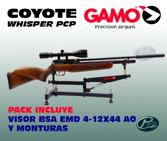 OFERTA Pack PCP COYOTE MADERA con BOMBA PCP y VISOR BSA - Imagen 8