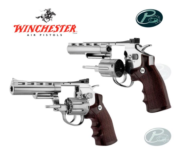 Revolver CO2 WINCHESTER 45 Special (pack Funda + 5 Botellas CO2) - Imagen 4