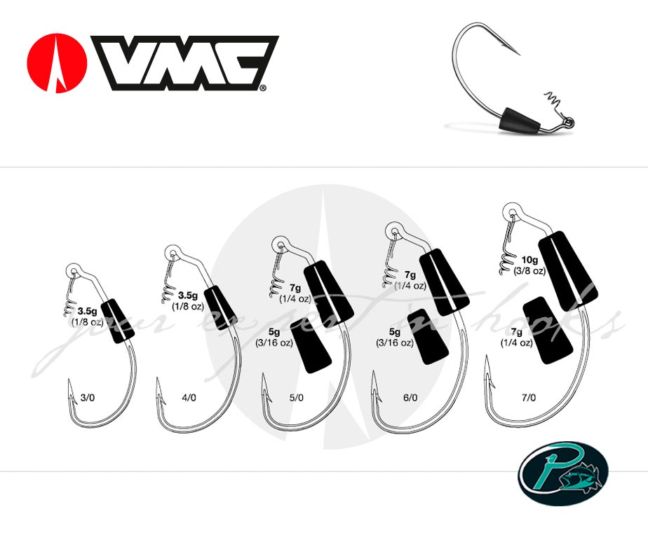 VMC 7346WT Heavy Duty swimbait weighted - Imagen 2